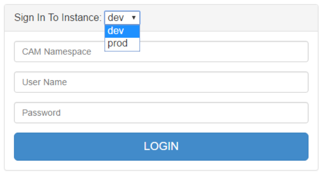Define multiple TM1 instances