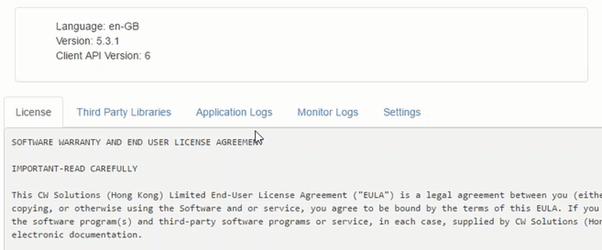 View Pulse history in the About page